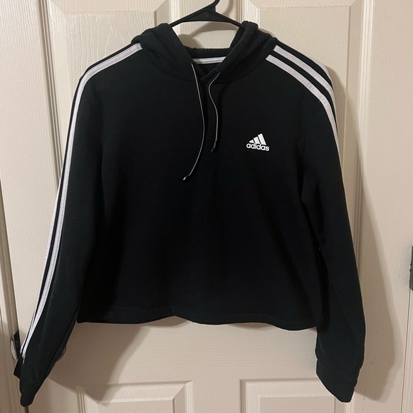 adidas Sweaters - Adidas cropped hoodie